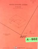 Airco ADI 1887 Water Coolling System Manual 1976